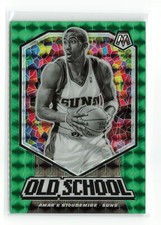 AMAR' E STOUDEMIRE #15 2019-20 PANINI MOSAIC SUNS GREEN OLD SCHOOL