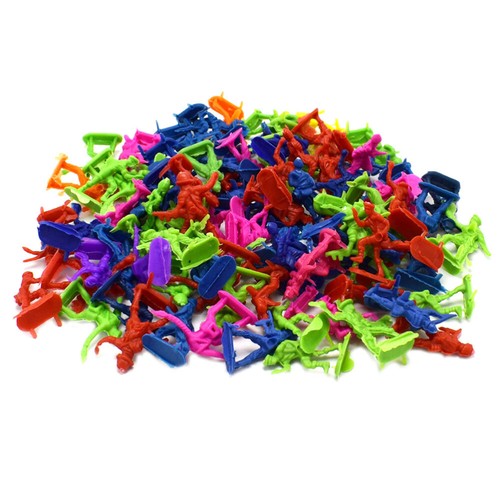 50pcs Soldiers Figures Plastic Soldier Playset Soldier Model Toy