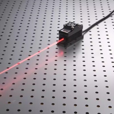 633nm 635nm 100-300mw Lab Red Laser Module + TTL/Analog + TEC + Power Supply
