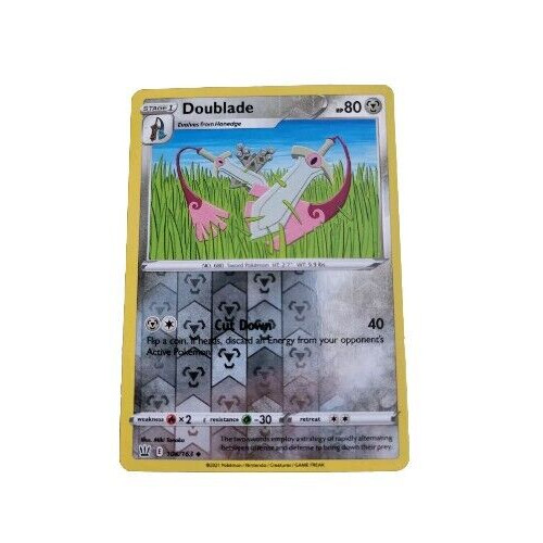 Reverse Holo Doublade 106/163 Uncommon Battle Styles Pokemon Trading Card (F1