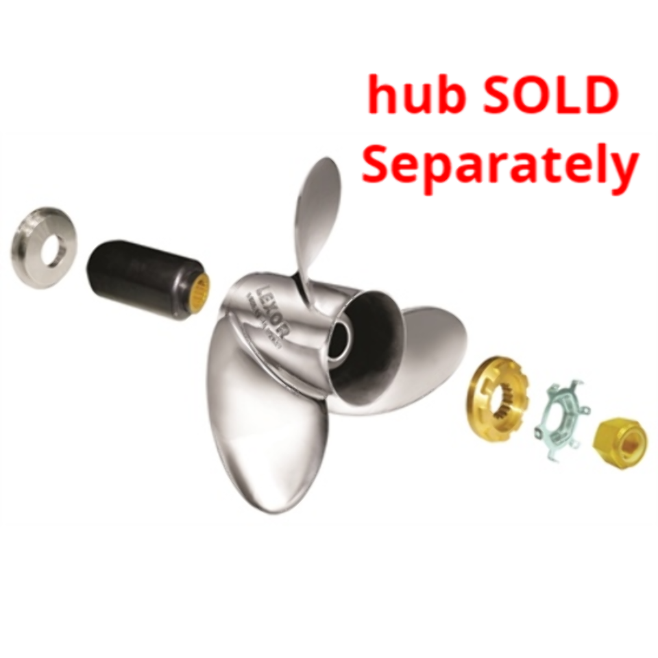 Solas Rubex UNIV Propeller 405060708090115130140 HP SS 4Blad RH