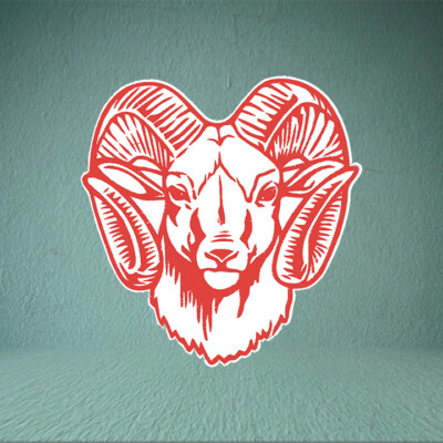 Ram Patch RAM embroidered patch 9