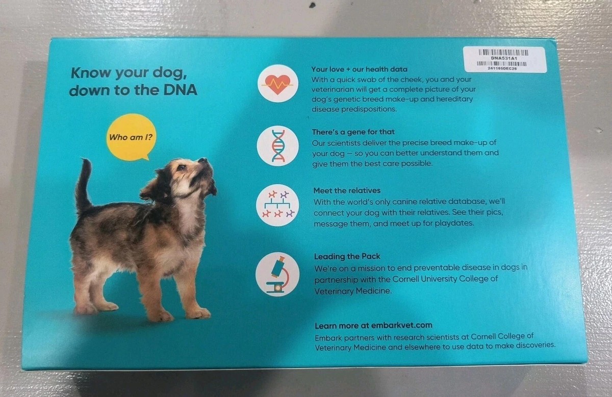 Embark Dog Dog Breed Blood Test Embark Dog DNA Test (Breed Health