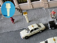 Railnscale N3013 - TaxistandsäUle - Spur N - Neu