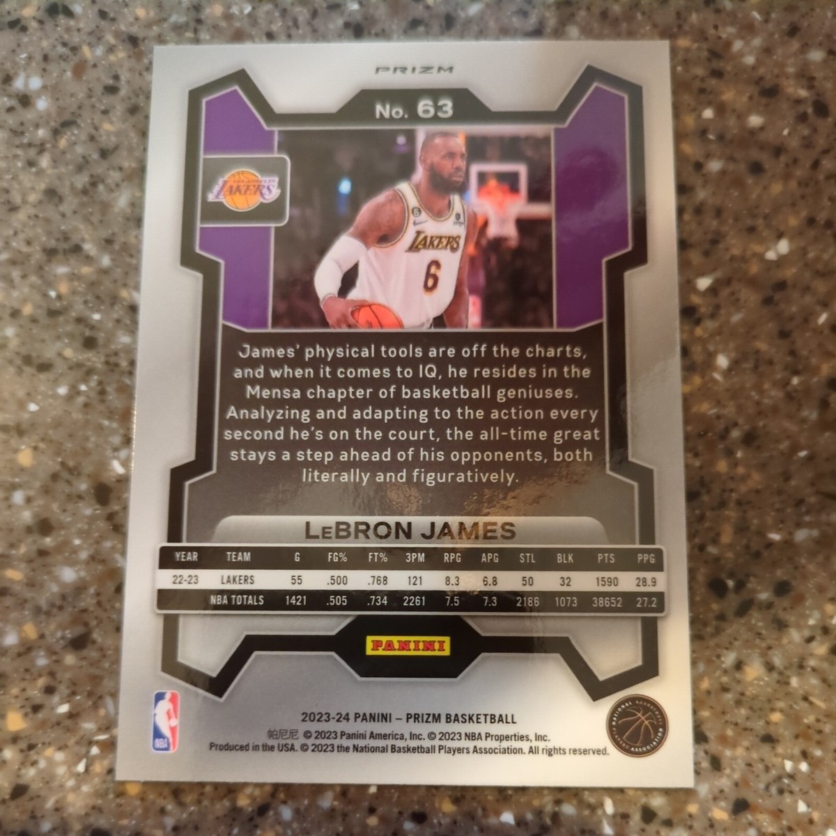 その他 Prizm Lebron James Red White Blue 2023-24 Panini Prizm LeBron James #63 Red White & Blue Prizm