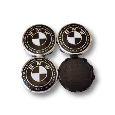 Für BMW M POWER 50TH 4pcs Ø56mm Nabenabdeckung Radnabenkappen Emblems nach 2020