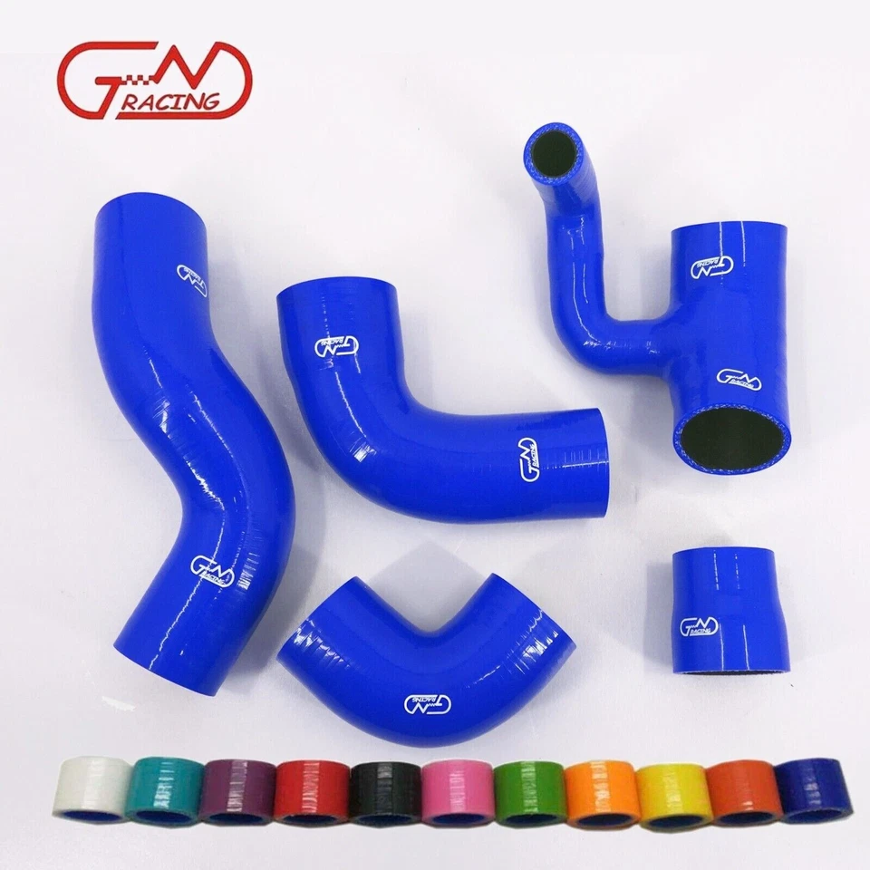 Fit Volvo 850 T5/T5R S70/V70 T5 2.3L 1994-2000 Intercooler Boost Turbo Hose Kit - Image 3 of 4