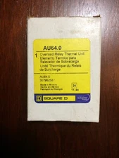 Square D AU64.0 Overload Relay Thermal Unit 