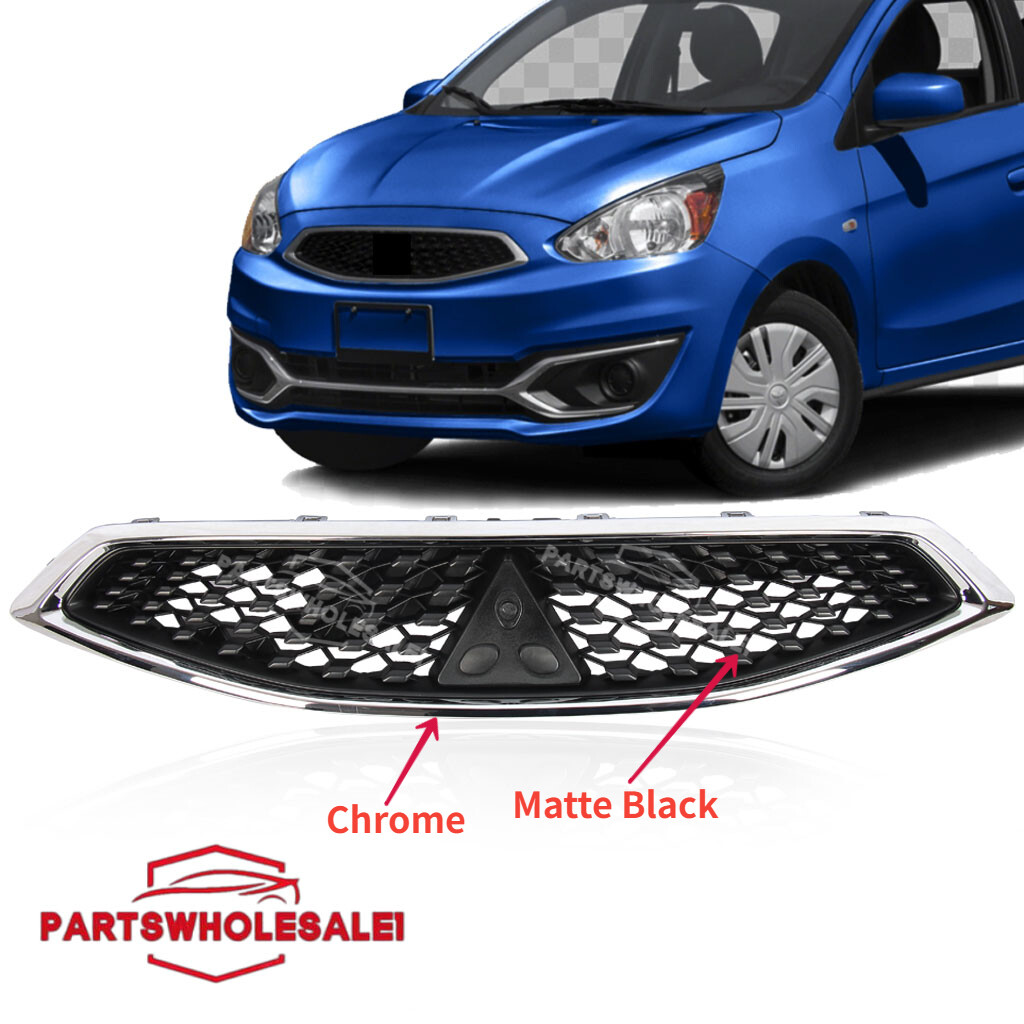 Fits 2017-2020 Mitsubishi Mirage Hatchback Front Grille