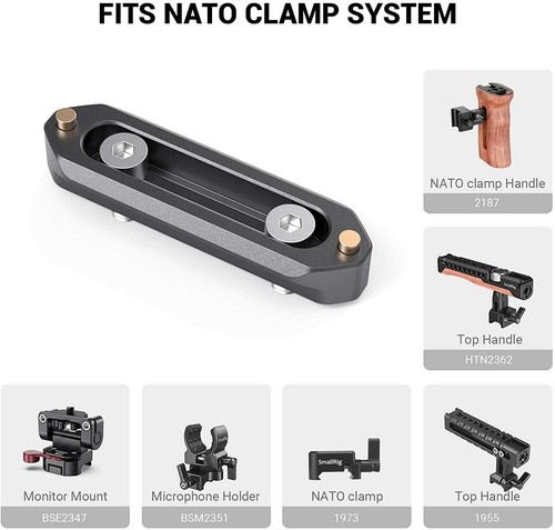 SmallRig NATO Top Handle 3766 + Quick Release Nato Rail 46MM/48MM/70MM - Bild 29 von 34