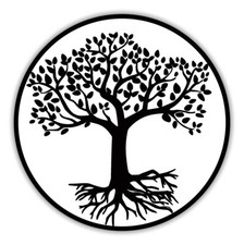 Aufkleber Sticker Lebensbaum Baum des Lebens Weltenbaum Tree of Life Symbol