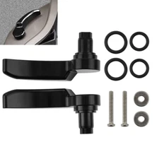 Black Saddlebag Lid Lifter Latch Handle Lever Fit For Harley Touring 2014-2023