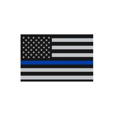 Dstressed Thn Blue Lne Amercan Flag SVG Dgtal Fles - Etsy