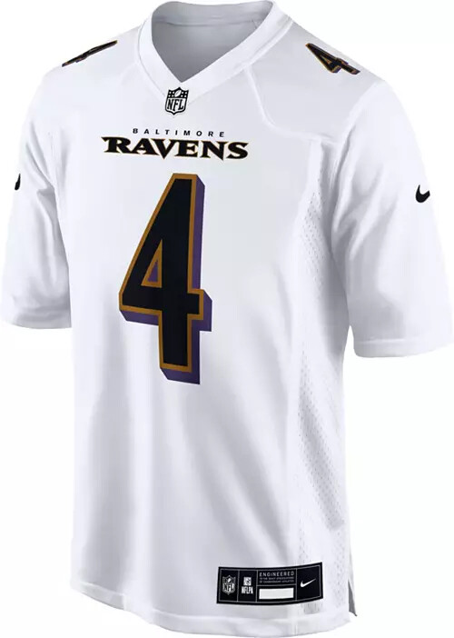 Baltimore Ravens Zay Flowers Nike Men's White Fashion Official NFL
