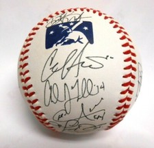 Mike Yastrzemski YAZ Rookie 2014 Bowie Baysox Team Signed Autographed Baseball