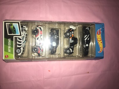 Hot Wheels Speed Blur 5 pack 2021 with ford and jeep vehicles.