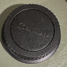 Canon Camera Lens Cover Cap Black