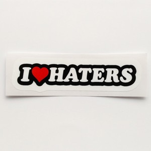 I Love Haters Sticker Funny Vinyl Decal Car Bike Van Bumper Tuning Racing Slogan Ebay
