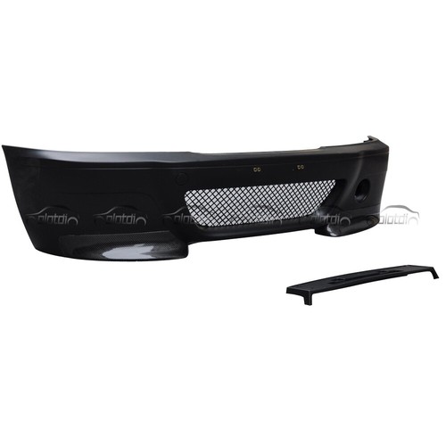 For BMW E46 M3 98-04 CSL Style Front Bumper Body Kit Lower Splitters Aprons Lip - Picture 6 of 10