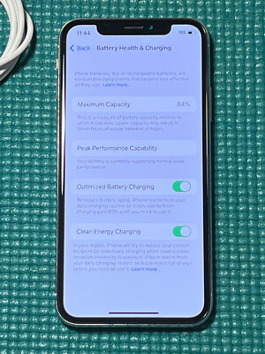 Apple iPhone X - 256GB - Silver (Unlocked) A1865 (CDMA + GSM) | eBay