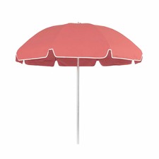 Sunnydaze Red Aluminum 7 5 Foot Patio Umbrella With Tilt Crank For Sale Online Ebay