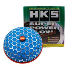 3inch Blue Hks Super Power Air Filter Flow Caliber Intake Reloaded Cleaner