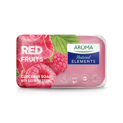 Aroma Natural Elements / Glycerin Red Fruits Toilet Soap 100g / 6 pack