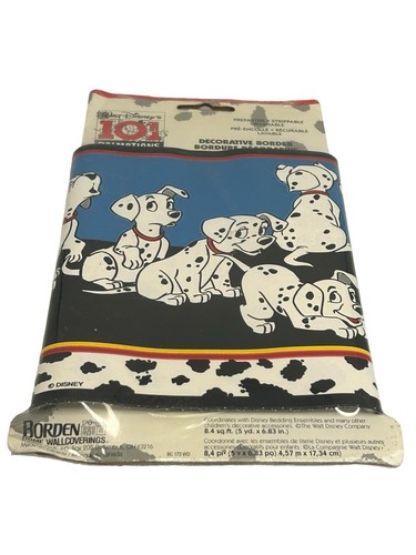 Disney 101 Dalmations Cowboy & Puppy Decorative Wallpaper Border Lot Of 2 New - Picture 7 of 7