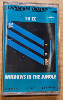 10cc Windows in the Jungle TOP ZUSTAND Musikkassette