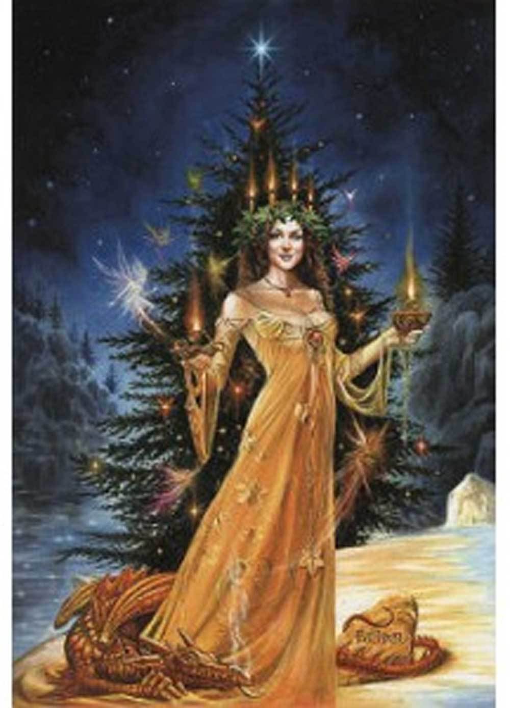 Briar Yule Midwinter Solstice Greeting Card Alternative Christmas Pagan Wiccan eBay