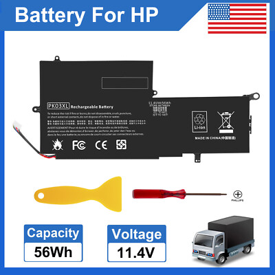 PK03XL Battery For HP Spectre X360 789116-005 13-4101dx 13-4102dx 13-410 Laptop
