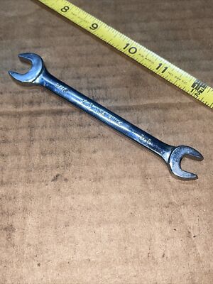 NOS K-D USA 61114 7/16 In X 3/8 In SAE Open End wrench