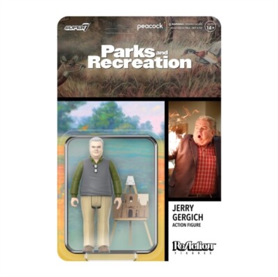 Parks And Recreation Reaction Figuren Wave 2 - Jerry Gergich Super 7