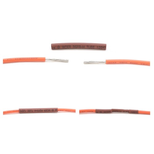 2:1 Ratio Brown Heat Shrink Electrical Tubing Wrap Sleeving Car Cable Heatshrink - Picture 6 of 6
