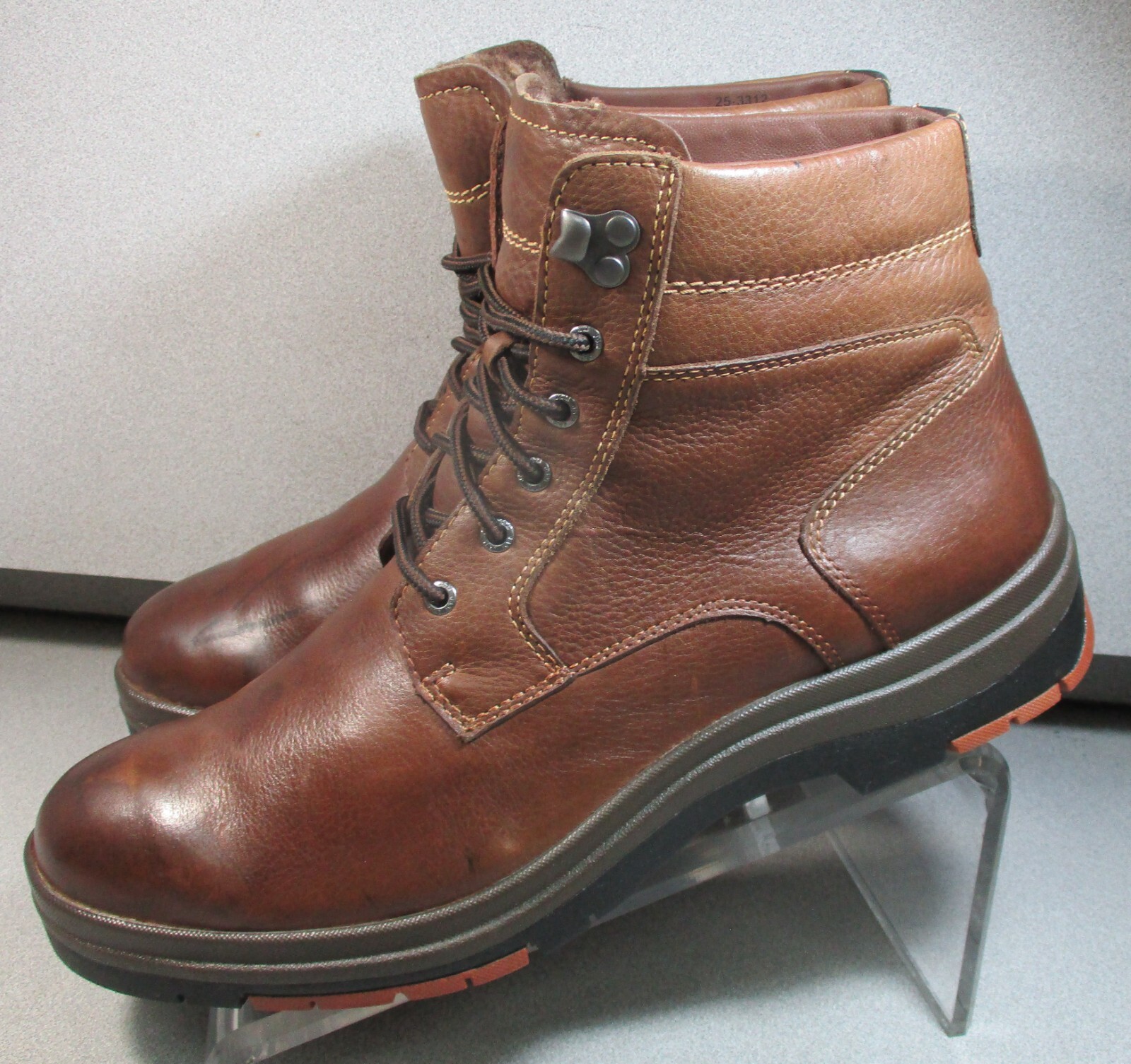 253312 PFBT50 CODY MENS SHOE 11.5 M TAN LEATHER SHEARLING BOOT JOHNSTON & MURPHY eBay