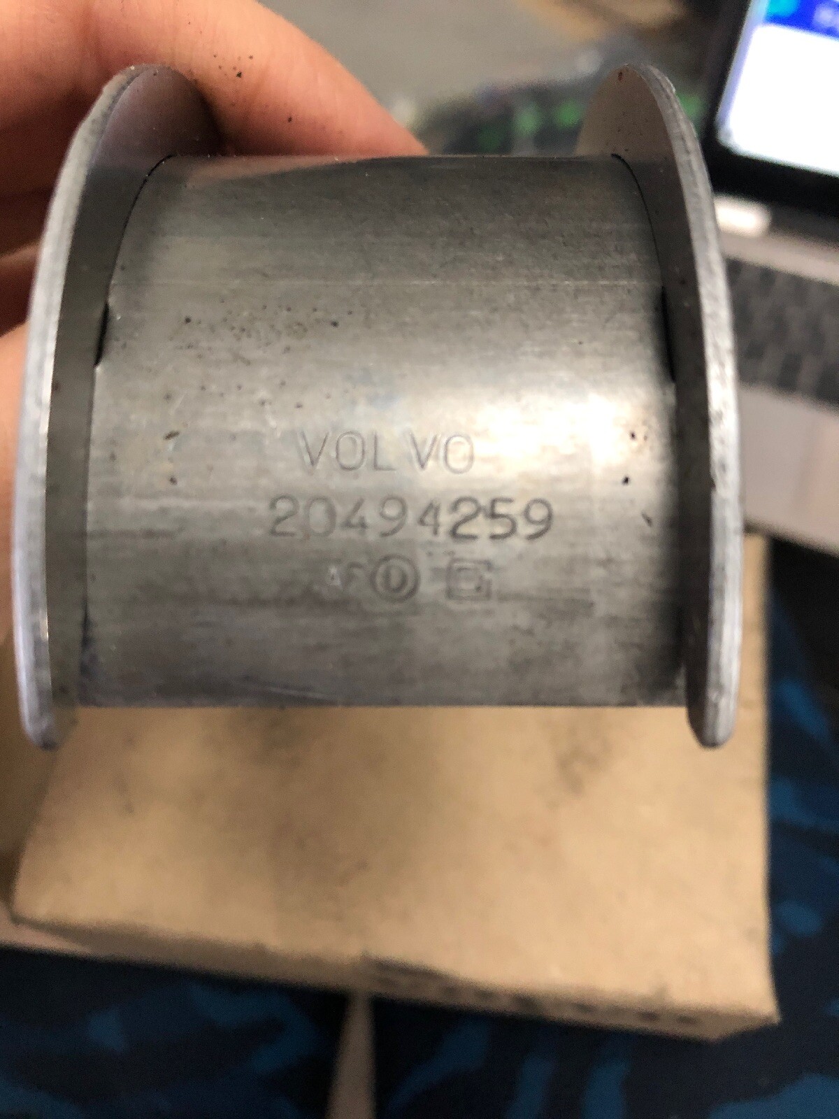 20494259 Volvo Penta Bearing Shell 20494259 Genuine OEM Part for 