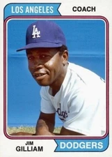 JIM GILLIAM 74## BUY 5 GET 1 FREE ## or 30% OFF 12 OR MORE