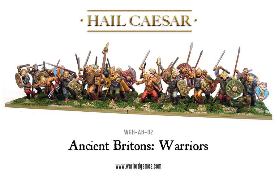 Hail Caesar - Ancient British Warriors - Warlord Games