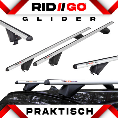 RIDIGO - Alu Dachträger für - AUDI A6 C6 - Avant 05-11 Geschlossene Dachreling