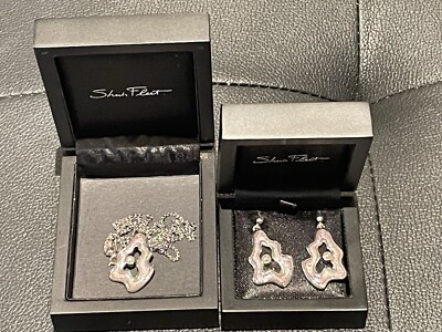 Sheila Fleet ROCK POOL Sterling Silver Enamel Pearl Pendant