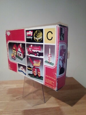 Retro Polly Hobby Set C Basis Building Set 1976 Made In West Germany Boxed Rare 