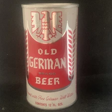 Vintage Beer Can Old German Brand Beer Steel Can Empty Eastern Brewing Hammonton