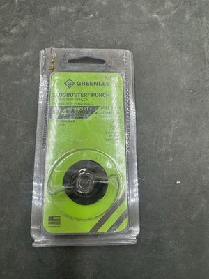 Greenlee K2P-3/4 3/4'' Conduit Size Slug-Buster Knockout Punch