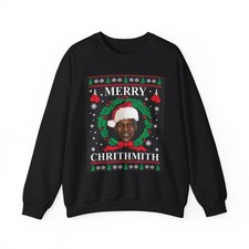 Mike Tyson Merry Chrithmith Sweatshirt | Christmas Holidays Santa Ugly Sweater