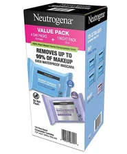 Neutrogena Makeup Remover Day & Night Cleansing Wipes 125 Ct