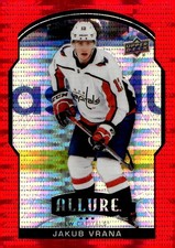 2020-21 Upper Deck Allure #54 Jakub Vrana Red Rainbow