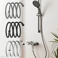 Shower Hose Removable Shower Wand Hose Braid Attachment Nozzle Extender