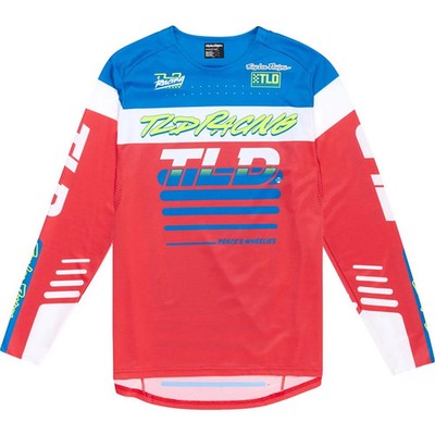 Troy Lee Designs MTB-Jersey Langarm Sprint Fifty 50 - Fiery Rot