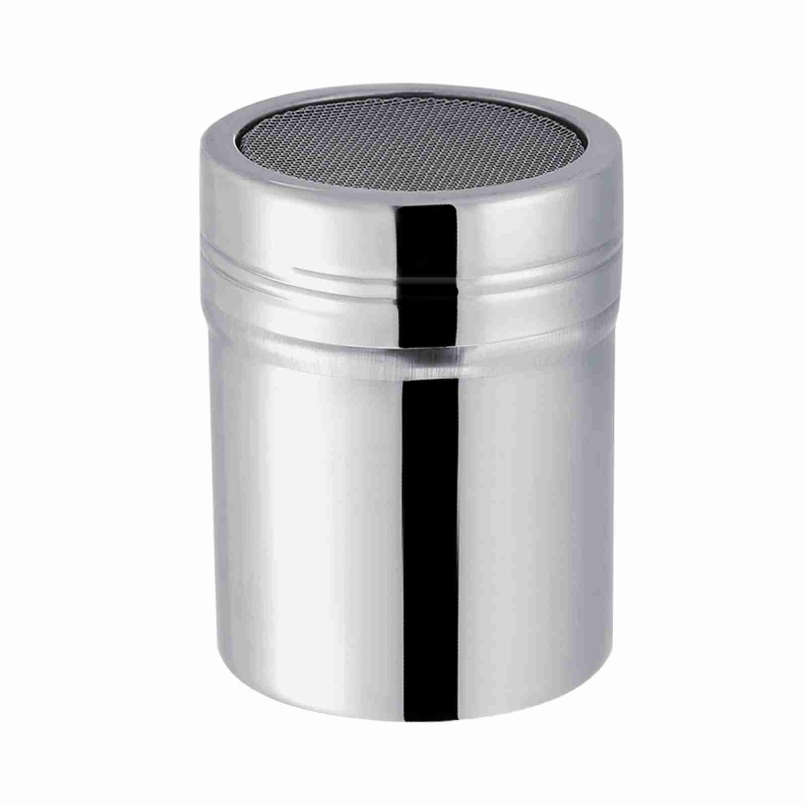 Stainless Steel Cocoa Powder Shaker Chocolate Icing Sugar Shaker AA