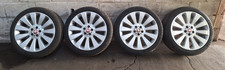 Jaguar XF 19" Auriga Alloy Wheels Tyres Set of 4 Genuine 8X231007CA